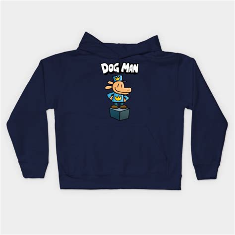 Dog Man - Dog Man - Kids Hoodie | TeePublic