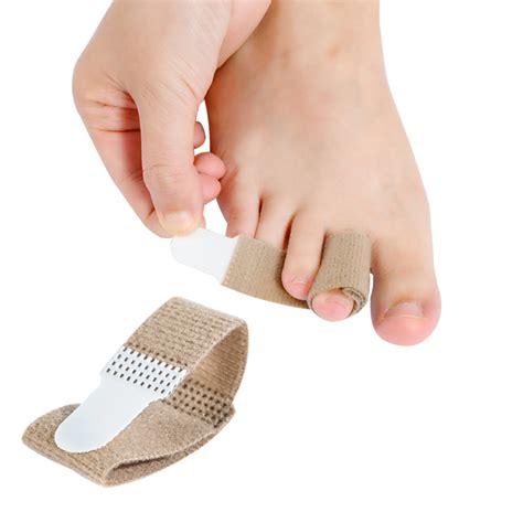 Pcs Reusable Fabric Buddy Wraps For Broken Toes Toe Corrector For