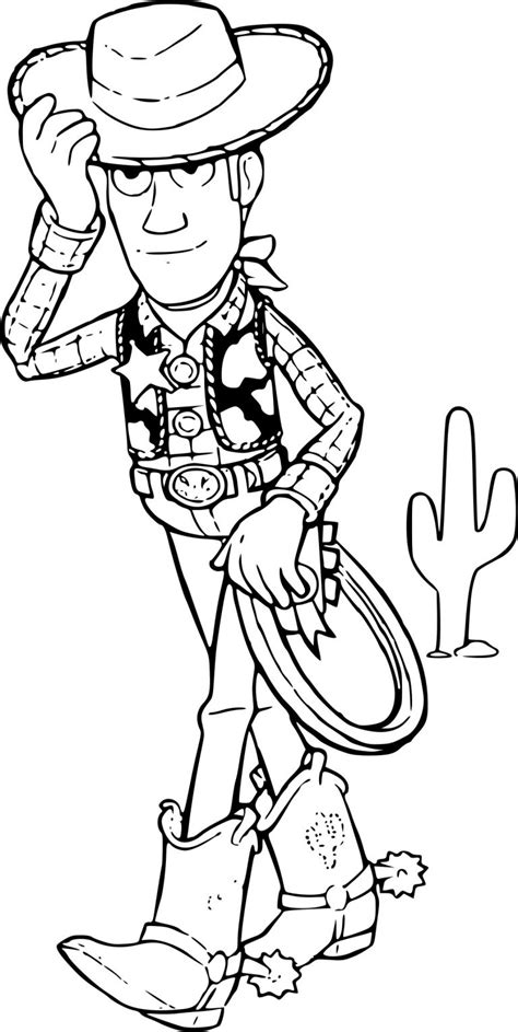 Sheriff Woody coloring page - free printable coloring pages on coloori.com