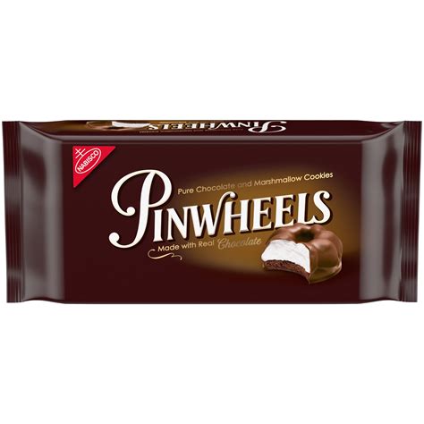 Pinwheels Pure Chocolate Marshmallow Cookies Oz Walmart