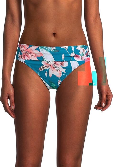 La Blanca Flyaway Floral Ruched Bikini Bottoms ShopStyle Two Piece