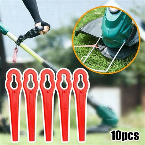 10pcs Replacement Blades For Einhell Cordless Grass Trimmer GE CT 18