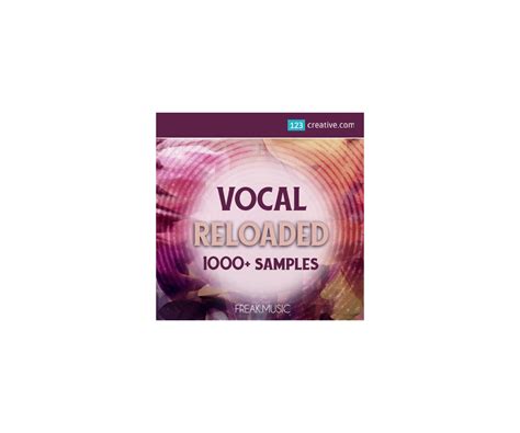 Vocal Reloaded - vocal samples and loops, male and female vocals for Dubstep, DnB, Hip Hop, Trap ...