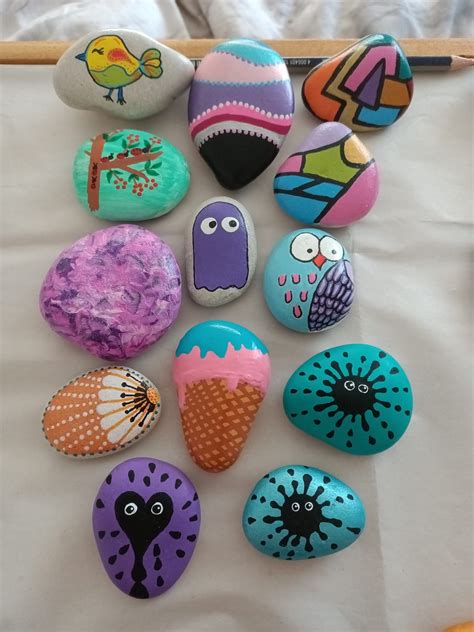 Gay Pride Rocks Rainbow Painted Stones Set Of Small Etsy Artofit