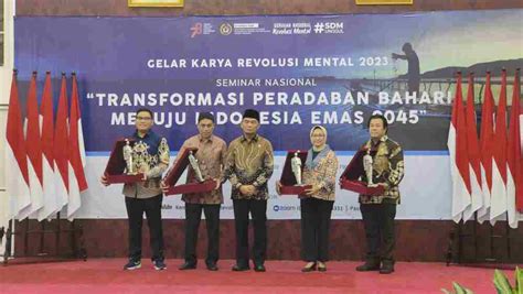 M Agus Setiadi Kepala Bappeda Hadiri Seminar Nasional Transformasi