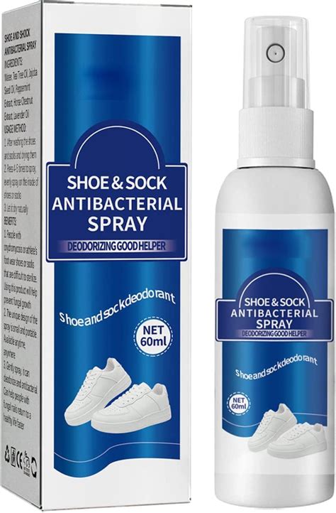 Shoe Shock Antibacterial Deodorant Spray Foot Odor Eliminator Shoe