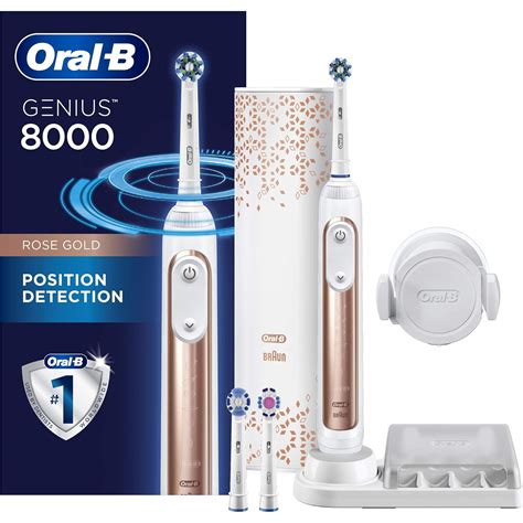 Amazon.com: Oral-B Genius 8000 Electric Toothbrush with Bluetooth ...