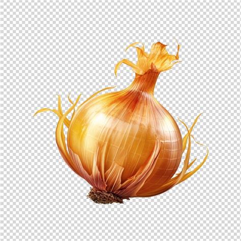 Premium Psd Onion Isolated On White Background