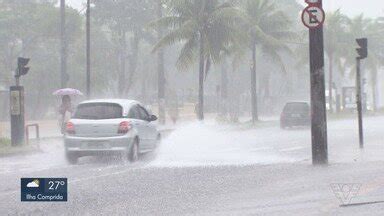 Jornal Tribuna Edi O Chuva Causa Alagamentos Em Santos Nesta