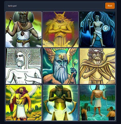 Yarilo depicted by an AI : r/slavic_mythology