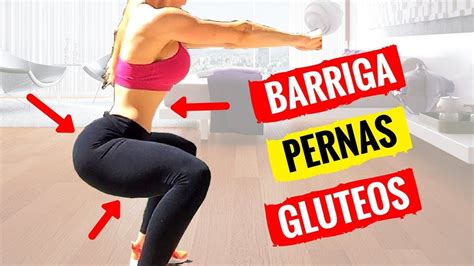 AUMENTAR BUMBUM E PERDER BARRIGA EM CASA4 Min de Exercícios Para Perder