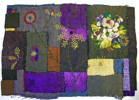 New Textile Collage Art Quilts Textile Fiber Art Textile Art