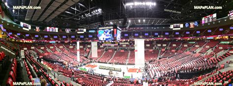 Portland Moda Center Seating Plan View From Section 230 Row J