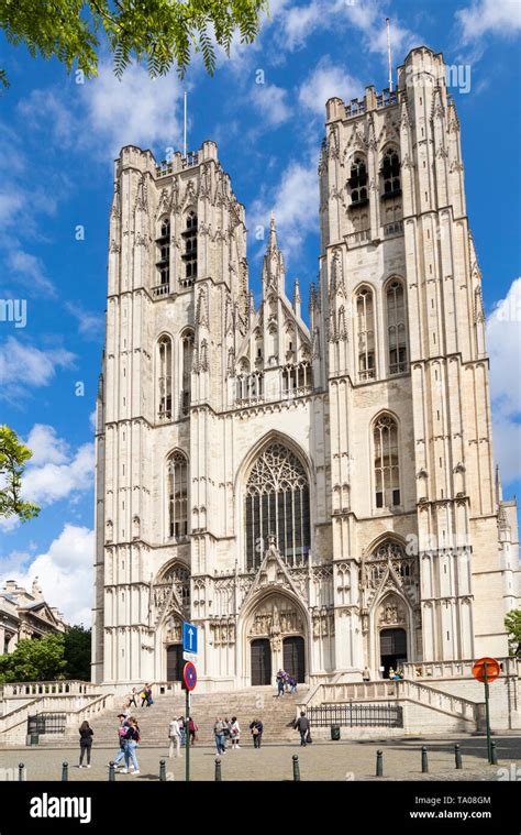 Catedral De São Miguel E Santa Gudula - Brussels cathedral of St Michael and St Gudula Cathedral, Brussels ...
