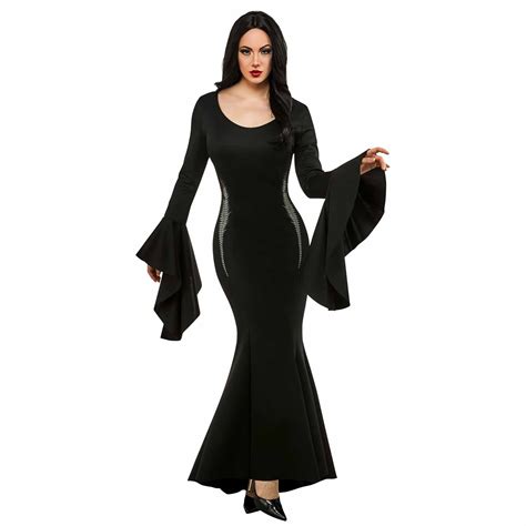 Morticia Deluxe Costume (Wednesday Netflix) - Adult