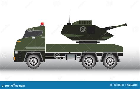 Military Truck Vector And Illustration Stock Vector Illustration Of