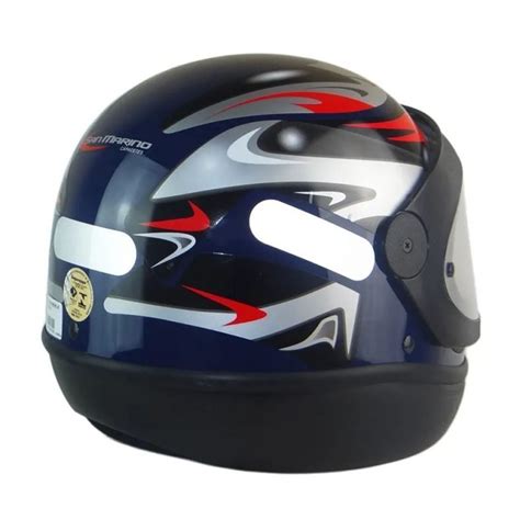 Capacete Taurus San Marino Azul Angels Moto