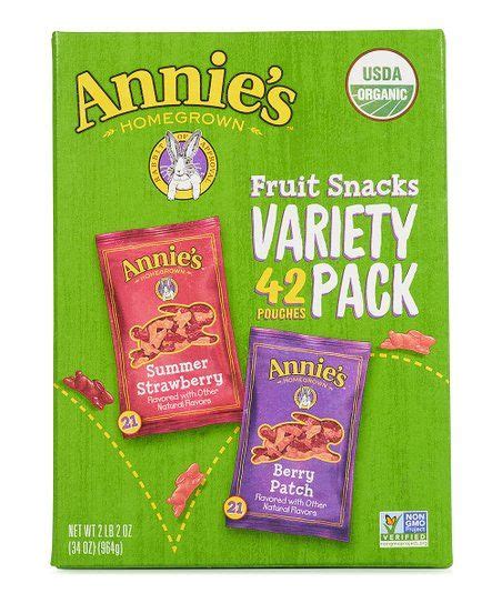 Annies Homegrown 42 Ct Organic Fruit Snacks Variety Pack Best Price