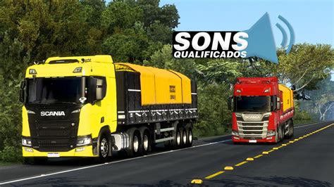 Som Scania V8 Ronco Direto Sons Qualificados Skins Games Truck