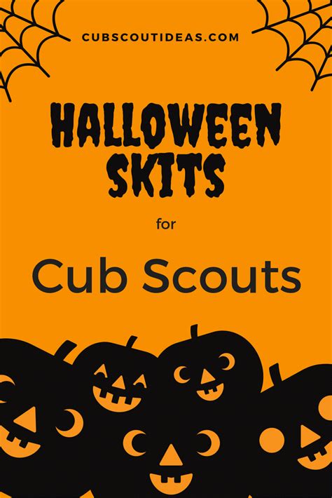 Spooky But Fun Cub Scout Skits For Halloween Artofit