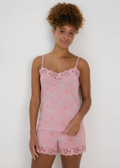 Pink Pointelle Cami Pyjama Set Reviews Matalan