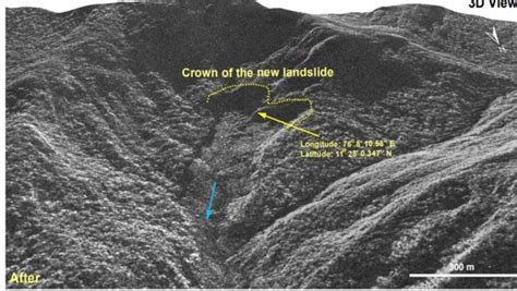 Before And After Satellite Images Document Devastation From Landslides