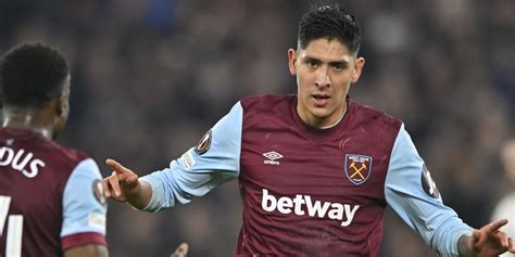 West Ham Edson Álvarez marca su primer gol con el equipo en la Europa