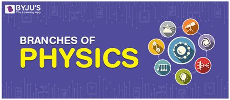 Branches Of Physics - Learn all about various Physics Branches