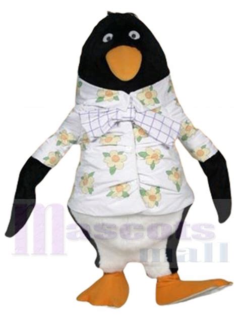 Tacky The Penguin Mascot Costume Cartoon