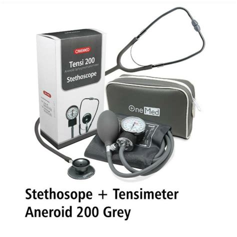 Jual Paket Tensimeter Onemed Dan Stetoskop Manual Tensi Aneroid