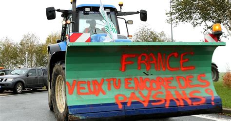 Col Re Des Agriculteurs Des Blocages Routiers Pr Vus Aux Abords De