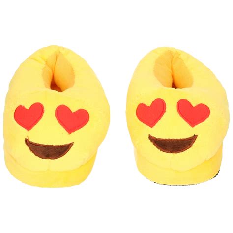 Emoticon Sloffen Hartjes Ogen Voor Kinderen Sloffen Webshop