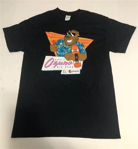 Marcell Ozuna Big Bear Pepsi Florida Marlins Adult M Gem