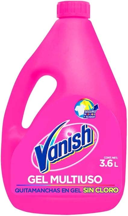 Vanish Quitamanchas En Gel Multiusos Para Ropa De Color L Amazon