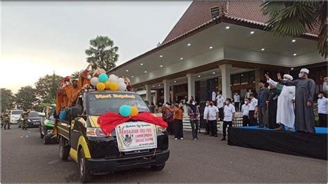 Gubernur Herman Deru Lepas Pawai Tarhib Ramadhan Ingatkan Bulan Suci