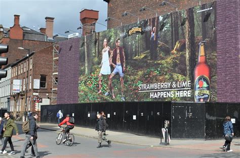 Street Advertising Lever Street Piccadilly Manchester Flickr