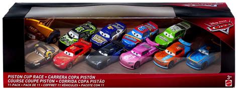 Disney Pixar Cars Cars 3 Piston Cup Race 155 Diecast Car 11 Pack