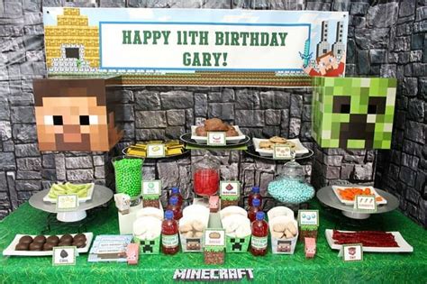 Ideas Cumpleaños Minecraft Como Decorar Y Hacer Adornos Para Tu Fiesta