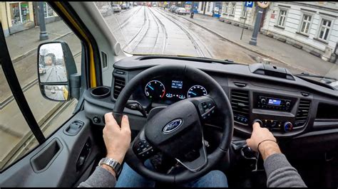 2022 Ford Transit 20 105hp 0 100 Pov Test Drive 984 Joe Black Youtube