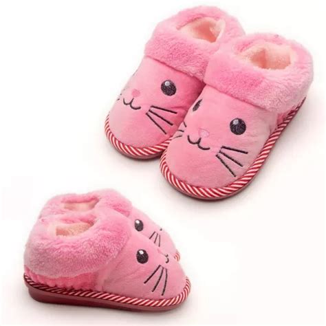 Pantufa De Casa Infantil Menino Menina Pelúcia Confortável MercadoLivre