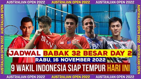 Jadwal Australian Open Hari Ini Day R Wakil Ina Bertanding