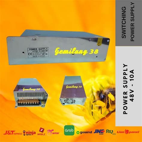 Jual Ac Dc V A Pi Switching Adaptor Power Supply Jaring V A