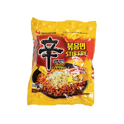 Nongshim Stir Fry Cheese Ramyun Noodles - Shree Devi Enterprises