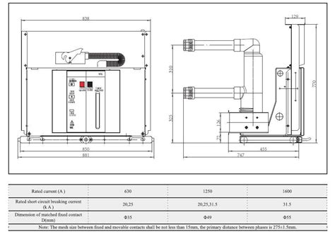 Buy Indoor Kv Kv Mv Withdrawable Vacuum Circuit Breaker For High