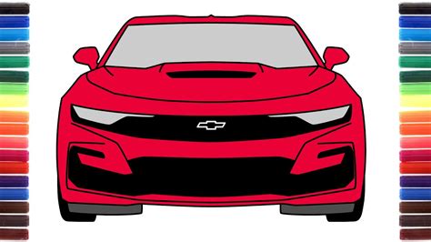 How To Draw A Car Camaro