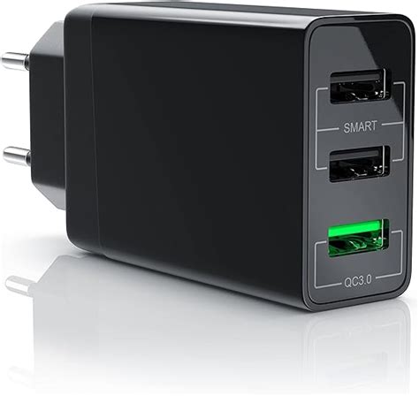 Csl Usb Ladeger T W Qc Port Netzteil Mit Quick Charging