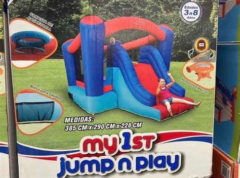 Brincol N Inflable Para Ni Os Jugar A Mi Primer Salto Meses Sin