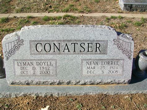 Lyman Doyle Conatser 1912 2000 Find A Grave Memorial