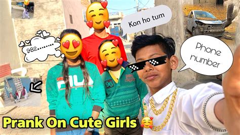 Prank On Cutest Girls Found My Dream Girl Sweet Reaction Of Cute Girl