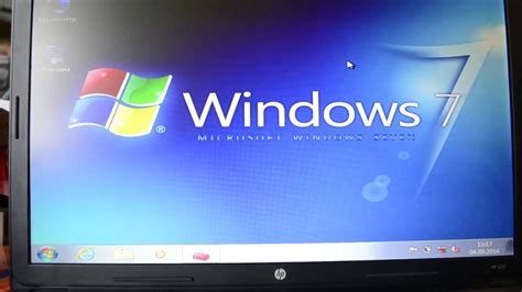 Установка windows 7 на ноутбук hp - YouTube